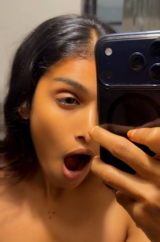 Jikki Nair Sexy Solo Nude in White lingerie and Selfie Pussy Fingering Moaning Sex Tape