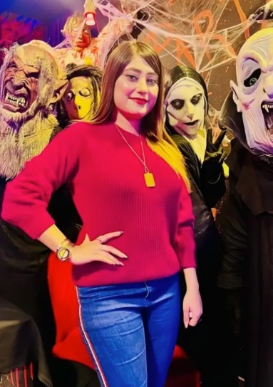 😍Muskan Chandio Viral Pakistani Tiktoker and Instagram Influencer Nude Trying to Cover her Boobs Clear Voice🥵