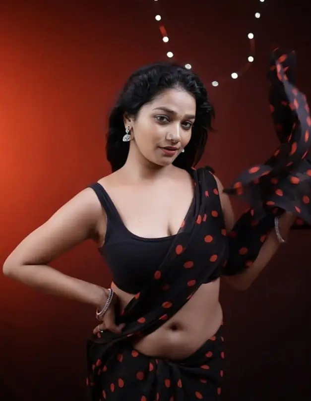 😍South Indian Actress Lavanya Manickam Premium Saree Stripping Video Clear Pussy Visible Taking her Boobs out and pressing it🥵💦
