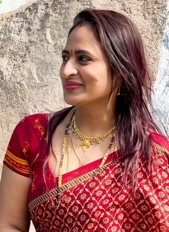 🥵Sujatha Simhadri aka sujiswami sh Famous Actor Youtuber and Instagram Influencer Nude Video Pressing her Boobs and Showing Nipples from Tango Live🥵💦