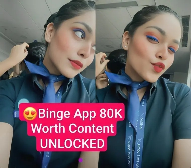 🥵Beautiful Air Hostess & Famous Insta Influencer Shailee Latest Binge App 80K Worth Exclusive All NUDE Content UNLOCKED Ft Boobs Pressing, Pssy Touching, ASs Spreading Full NUDE Fcking Riding VIDEO Sent in inbox💦!! Don't Miss🥵